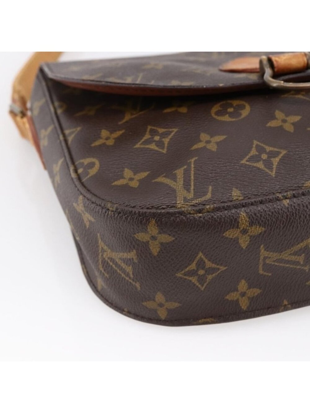Authentic LOUIS VUITTON Monogram Saint Cloud GM Shoulder Bag M51242 LV - Picture 5 of 16
